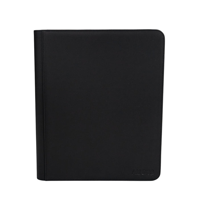 Aegis: 9-Pocket Diamond-Zip Toploader Binder (Black)