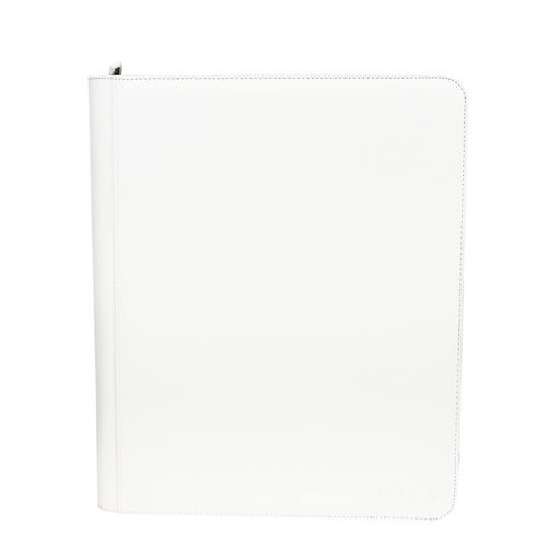 Aegis: 9-Pocket Diamond-Zip Toploader Binder (White) Aegis: 9-Pocket Diamond-Zip Toploader Binder (White)