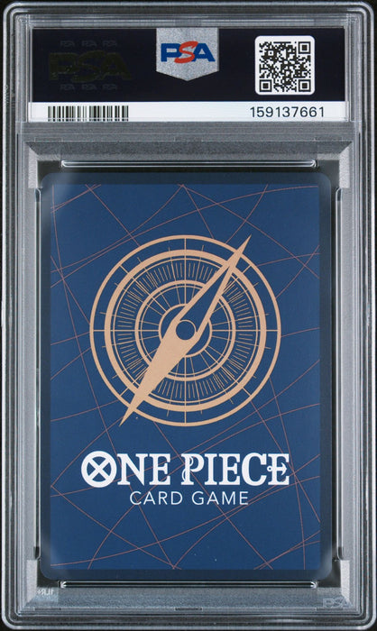 LIM SPECIAL ALTERNATE ART 2025 ONE PIECE OP12-LEGACY OF THE MASTER PSA GEM MT 10