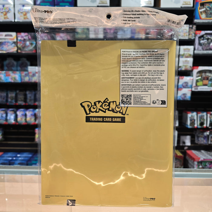 Ultra-PRO: Pokémon 9-Pocket PRO-Binder - Pikachu