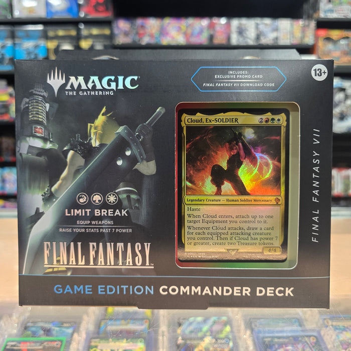Magic: The Gathering - FINAL FANTASY - Commander Deck: Game Edition (Limit Break FINAL FANTASY VII) (Copy)