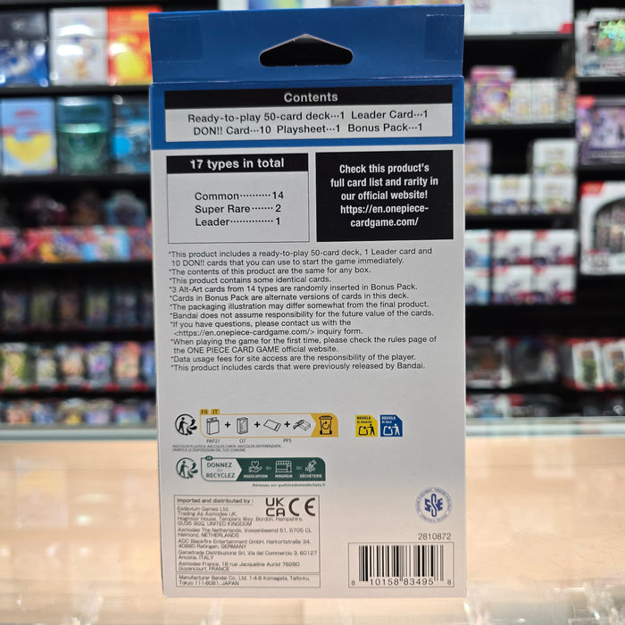 One Piece TCG: Ace & Newgate (Blue) [ST-22] - Starter Deck