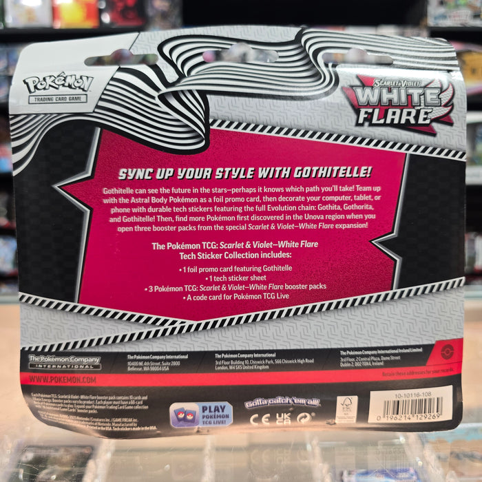 Pokémon TCG: Scarlet & Violet: White Flare - Tech Sticker Collection (Limit 1)