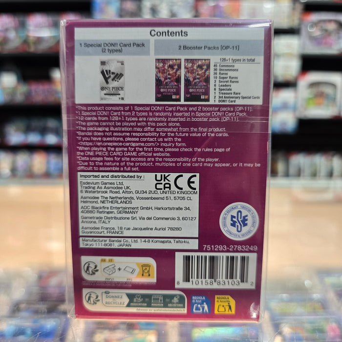 One Piece TCG: A Fist of Divine Speed [OP-11] Double Pack Set Volume 7 (Limit 1)