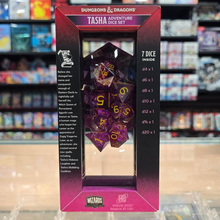 Dungeons & Dragons: Adventure Dice Set 7PC (Tasha)