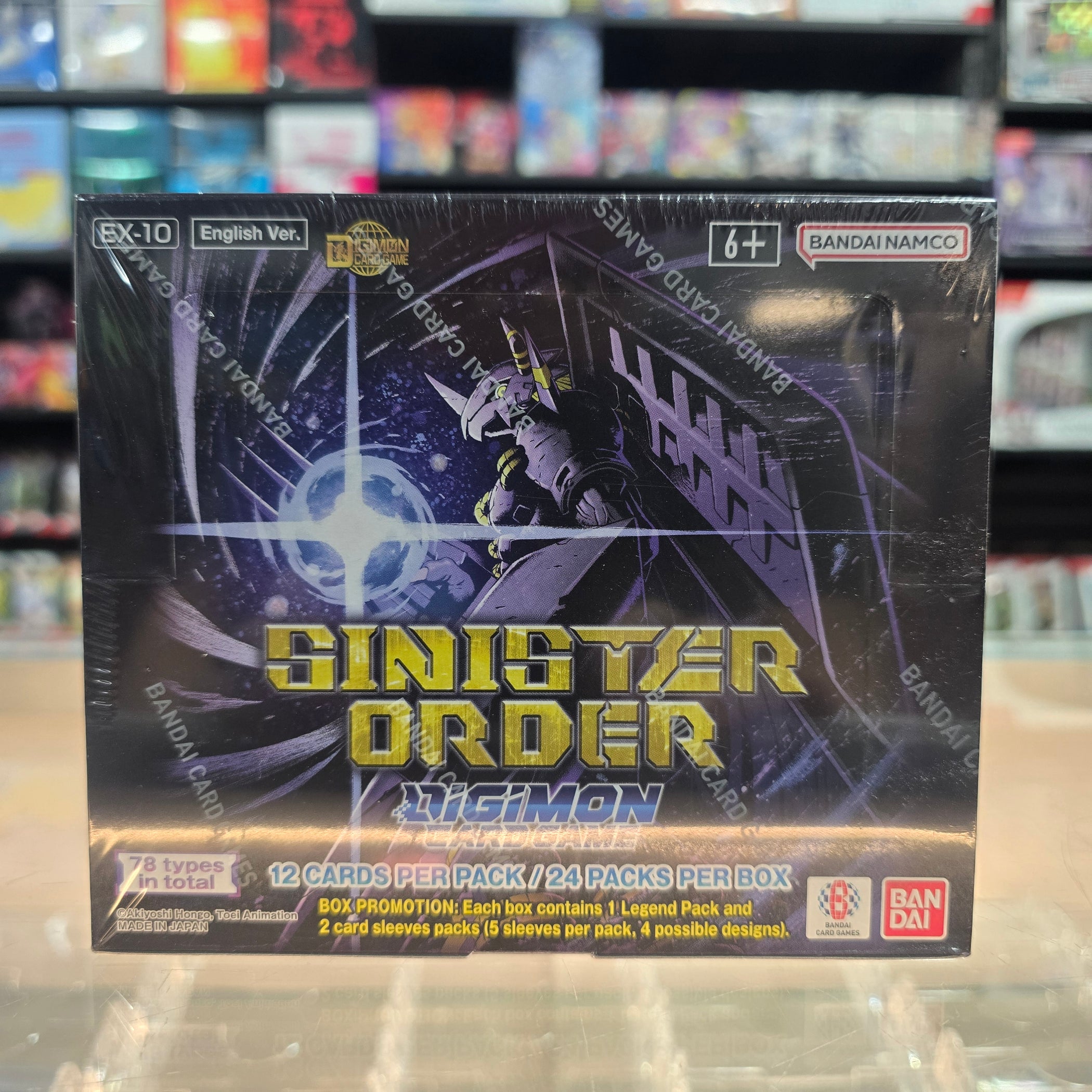 digimon ex10 booster box EX-10: EXTRA SINISTER ORDER | DigimonCardGame Wiki Sinister Order is the 10th extra booster set released worldwide *NEW* PURE EVIL SET!!! EX10
