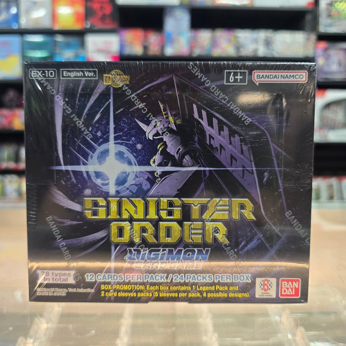 Digimon TCG: Sinister Order - Booster Box [EX-10]