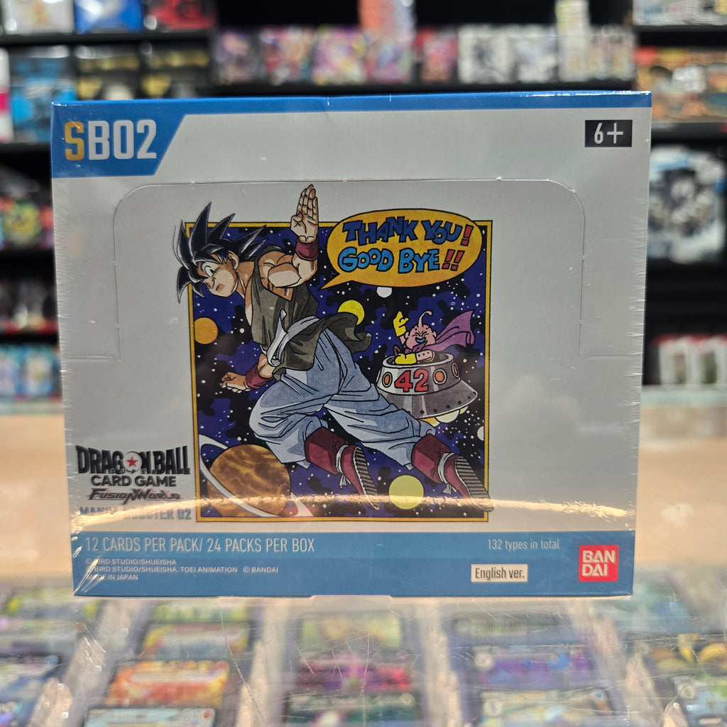 Dragon Ball Super TCG: Fusion World: Manga Booster [SB02] Booster Box —  Smoke and Mirrors Hobby