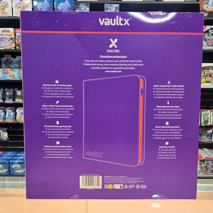 Vault X: 12-Pocket Zip Binder (SV1) (Limit 1)