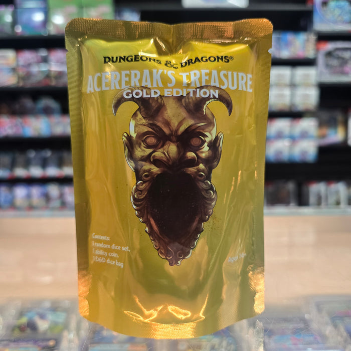 Dungeons & Dragons: Acererak's Treasure - Treasure Pack Dice Set (Gold Edition)