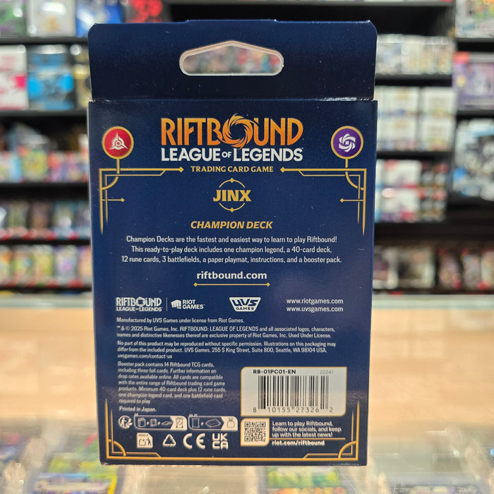 Riftbound TCG: Origins - Champion Deck (Jinx) (Limit 1)