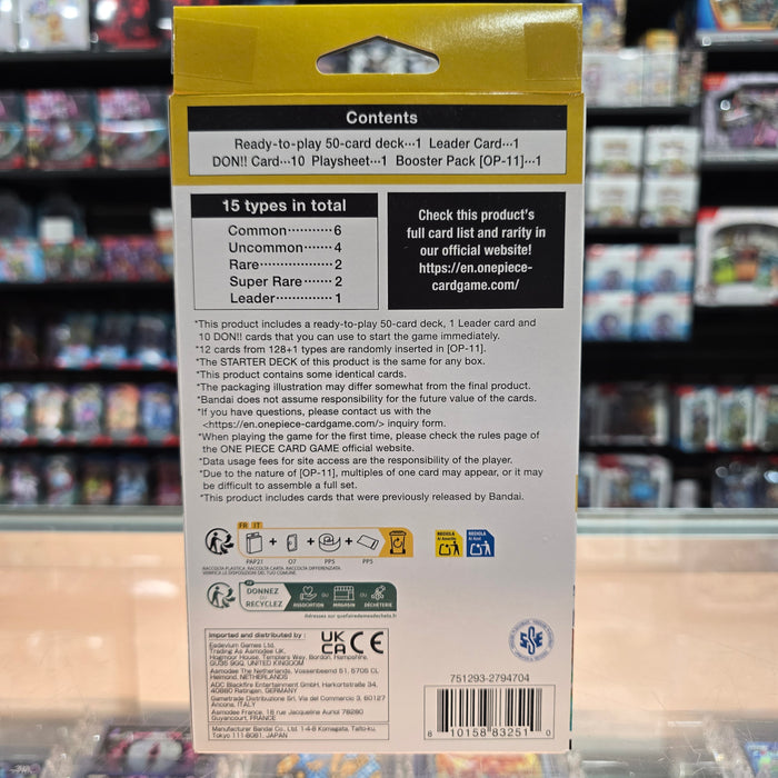 One Piece TCG: Yamato (Green/Yellow) [ST-28] - Starter Deck