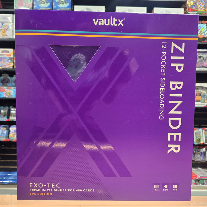 Vault X: 12-Pocket Zip Binder (SV6) (Limit 1)