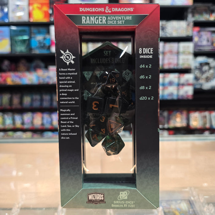 Dungeons & Dragons: Adventure Dice Set 8PC (Ranger/Beast Master)