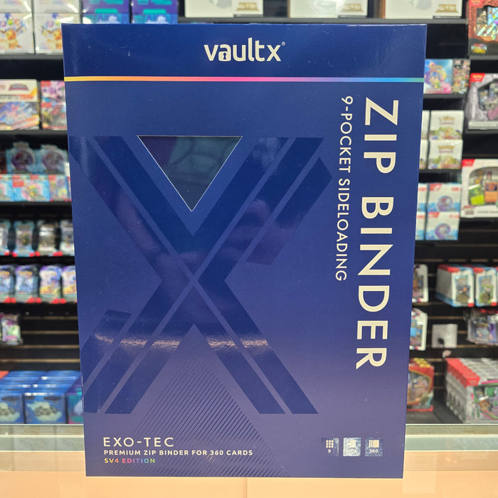 Vault X: 9-Pocket Zip Binder (SV4) (Limit 1)