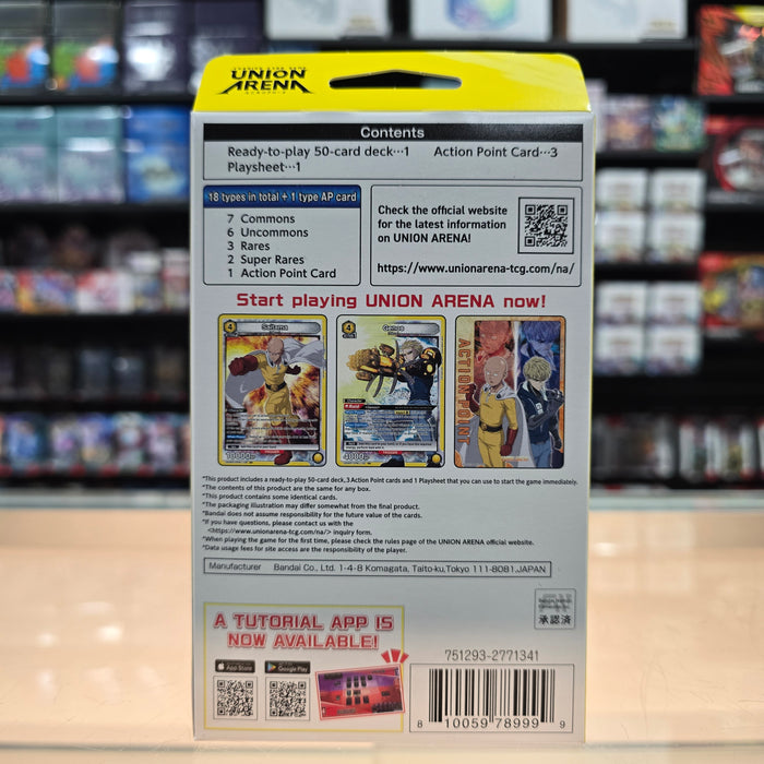 Union Arena TCG: One Punch Man - Starter Deck