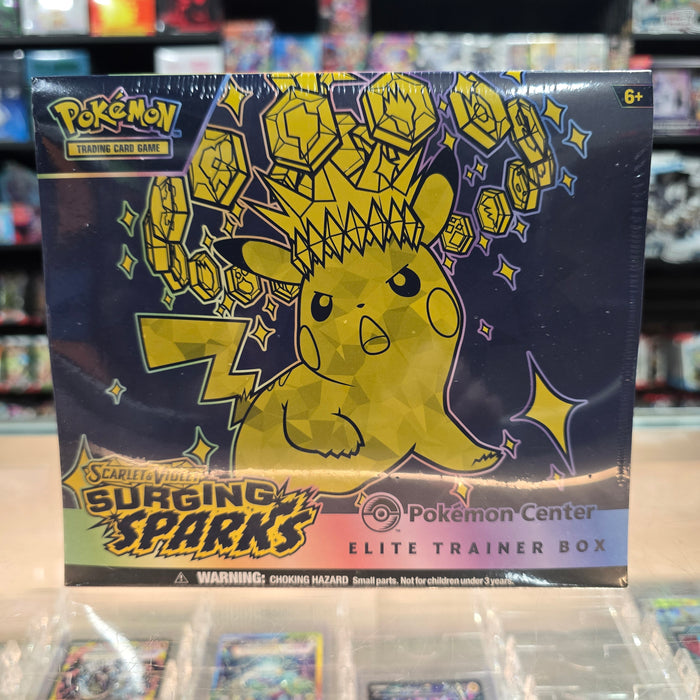 Pokémon TCG: Scarlet & Violet: Surging Sparks - Elite Trainer Box (Pokémon Center Exclusive)