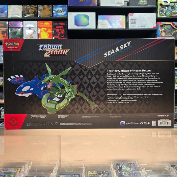 Pokémon TCG: Sword & Shield: Crown Zenith - Sea & Sky Premium Collection