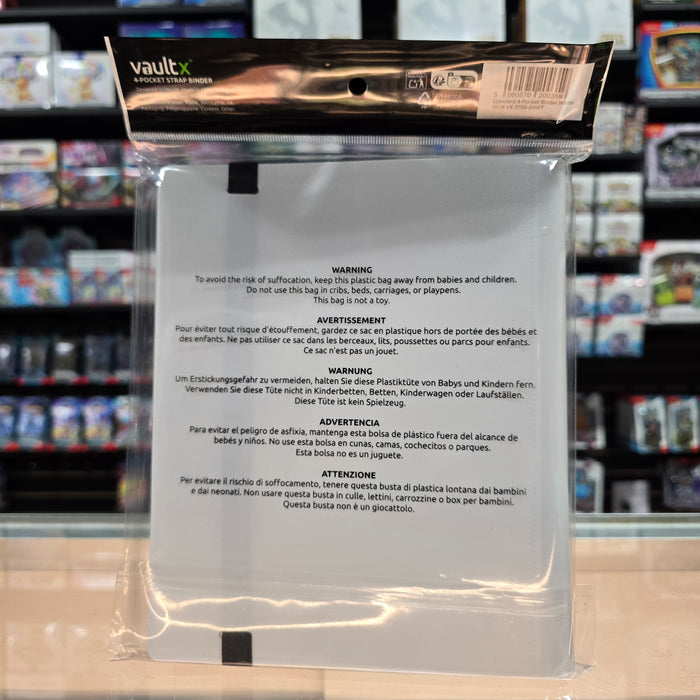 Vault X: 4-Pocket Binder (White)