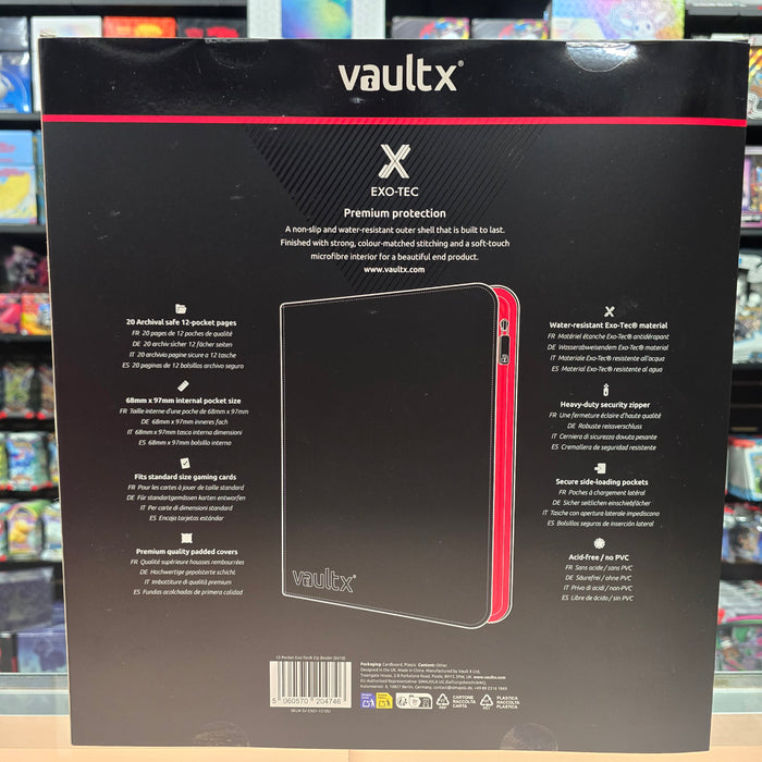 Vault X: 12-Pocket Zip Binder (SV10) (Limit 1)