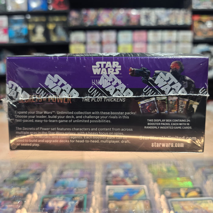 Star Wars: Unlimited - Secrets of Power - Booster Display
