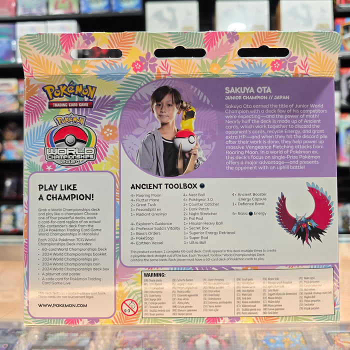 Pokémon TCG: 2024 World Championship Deck (Ancient Toolbox - Sakuya Ota)