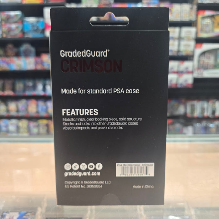 GradedGuard: Limited Edition Metallic PSA (Crimson) (Limit 1)