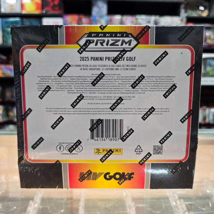 2025 Prizm LIV Golf Hobby Box