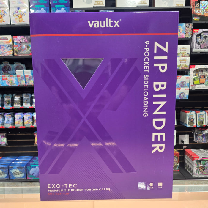 Vault X: 9-Pocket Zip Binder (SV1) (Limit 1)