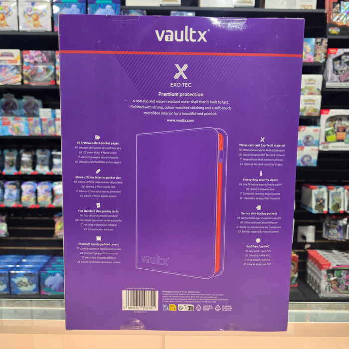 Vault X: 9-Pocket Zip Binder (SV1) (Limit 1)