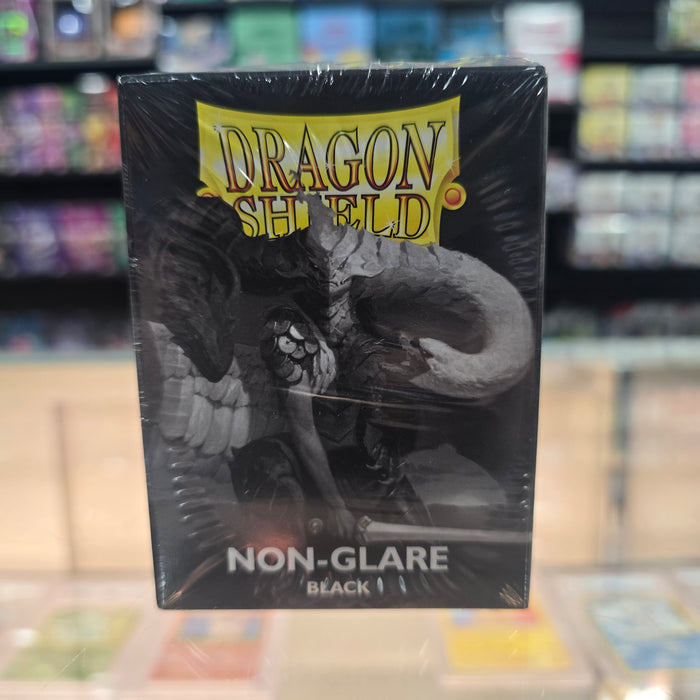 Dragon Shield Deck Protector - Matte Black (Non-Glare) 100 CT