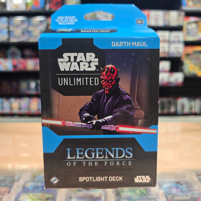 Star Wars: Unlimited - Legends of the Force - Spotlight Deck (Darth Maul)