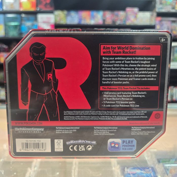 Pokémon TCG: Team Rocket Tin (Team Rocket's Nidoking ex) (Limit 1)