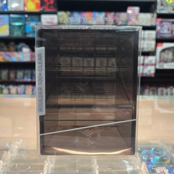 Ultimate Guard - Boulder Deck Case 100+ (Clear Onyx)