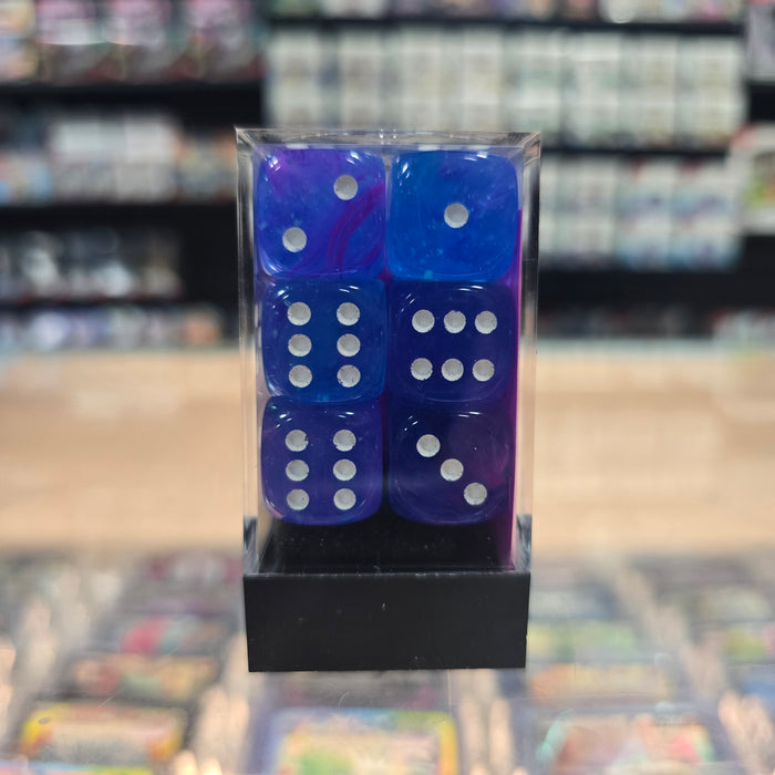 Chessex: Nebula - Luminary - 16mm D6 36PC Dice Block (Aura & White)