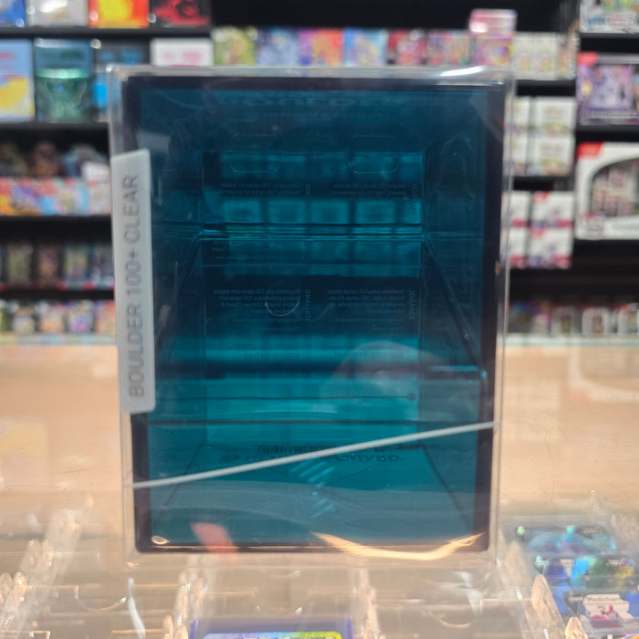 Ultimate Guard - Boulder Deck Case 100+ (Clear Malachite)