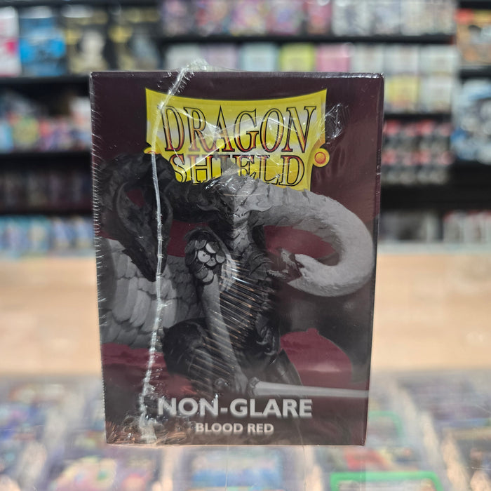 Dragon Shield Deck Protector - Blood Red (Non-Glare) 100 CT