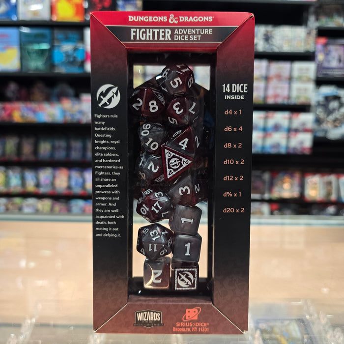 Dungeons & Dragons: Adventure Dice Set 14PC (Fighter)