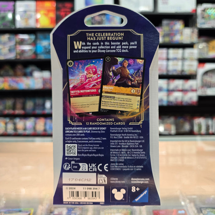 Disney Lorcana: Shimmering Skies - Sleeved Booster Pack