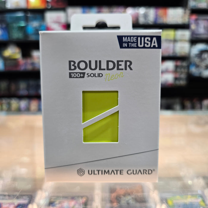 Ultimate Guard - Boulder 100+ (Neon Yellow)