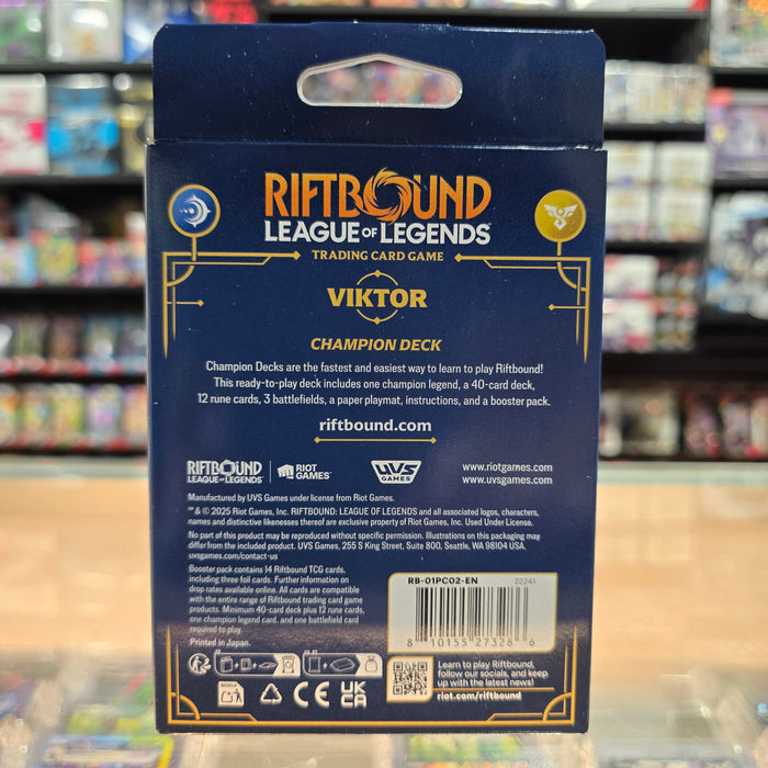 Riftbound TCG: Origins - Champion Deck (Viktor) (Limit 1)