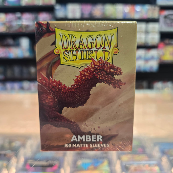 Dragon Shield Deck Protector - Matte Amber