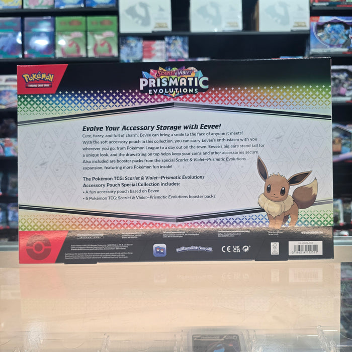 Pokémon TCG: Scarlet & Violet: Prismatic Evolutions - Accessory Pouch Special Collection (Limit 1)