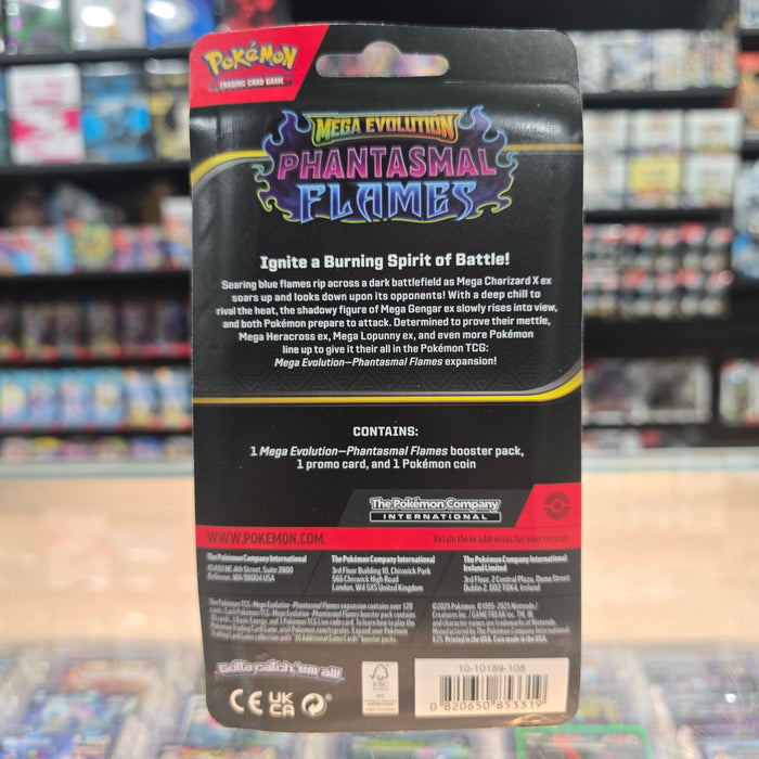 Pokémon TCG: Mega Evolution: Phantasmal Flames - Single Pack Blister (Whimsicott)