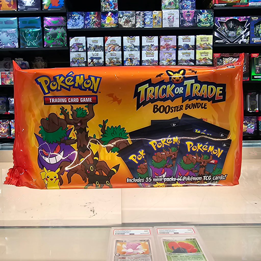 Pokmon TCG: Trick or Trade - BOOster Bundle (2024) Smoke and Mirrors Hobby Pokmon TCG: Trick or Trade - BOOster Bundle (2024) Smoke and Mirrors Hobby