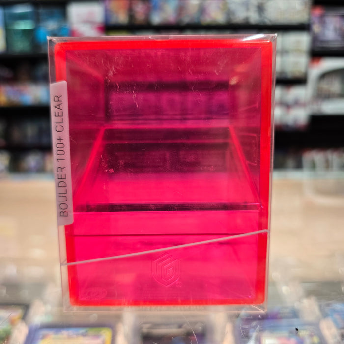 Ultimate Guard - Boulder Deck Case 100+ (Clear Rhodonite)