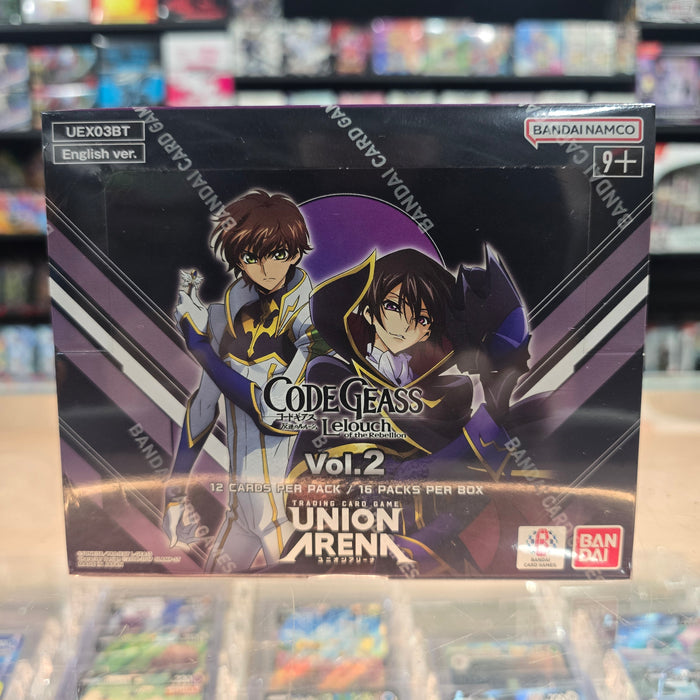 Union Arena TCG: Code Geass: LeLouch of the Rebellion Vol.2 - Booster Box