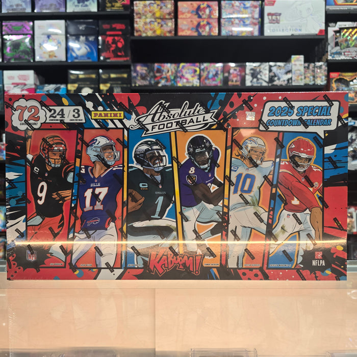 2025 Absolute Football Countdown Calendar Hobby Box