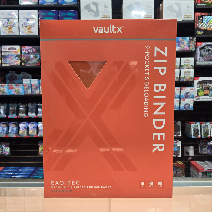 Vault X: 9-Pocket Zip Binder (SV3) (Limit 1)