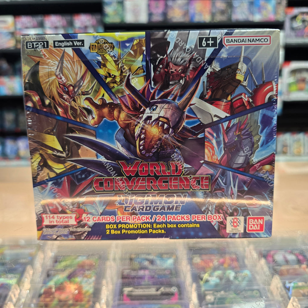 digimon bt21 booster box Digimon TCG: World Convergence